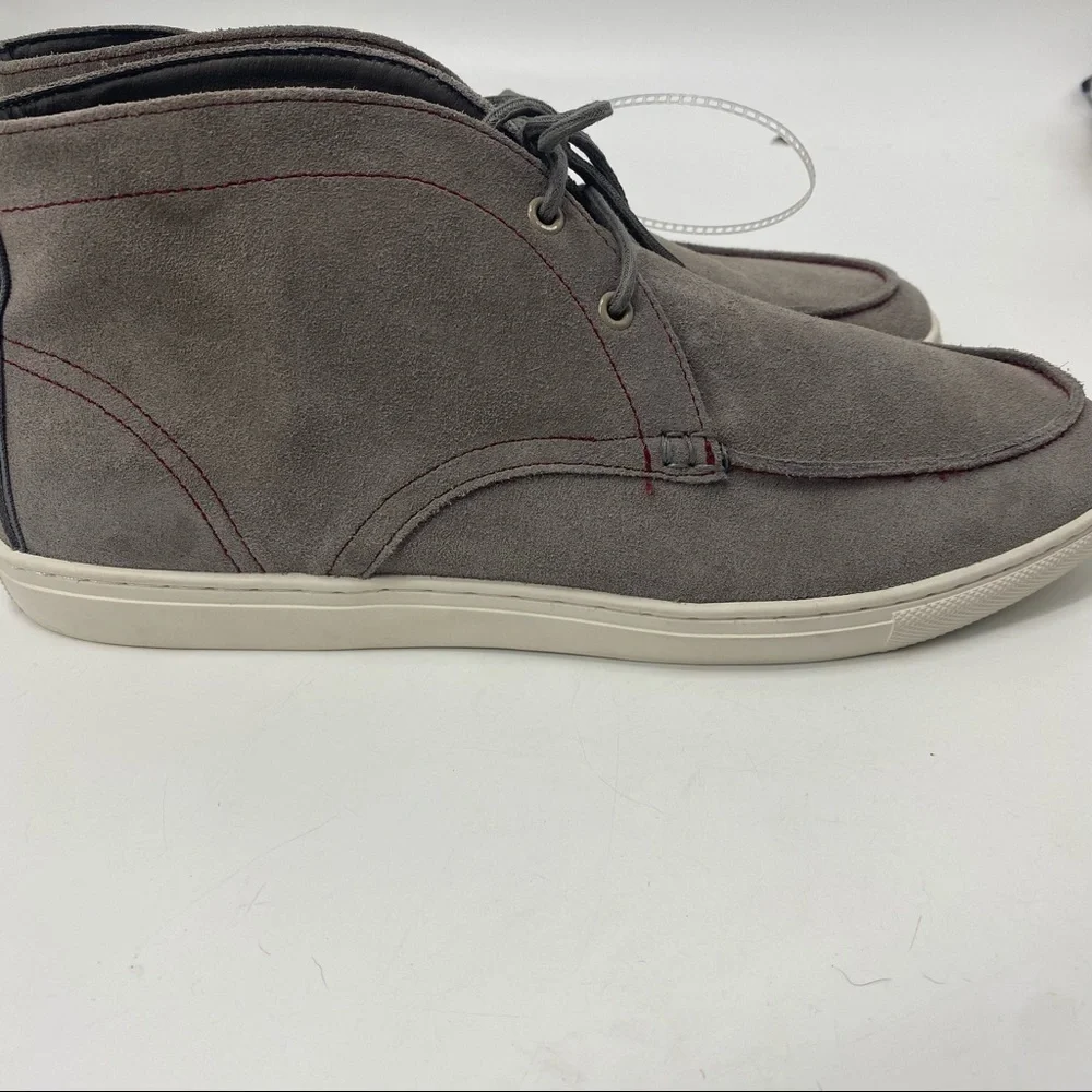 Steve Madden Fultown gray suede men’s chukka boot 13 nwot!